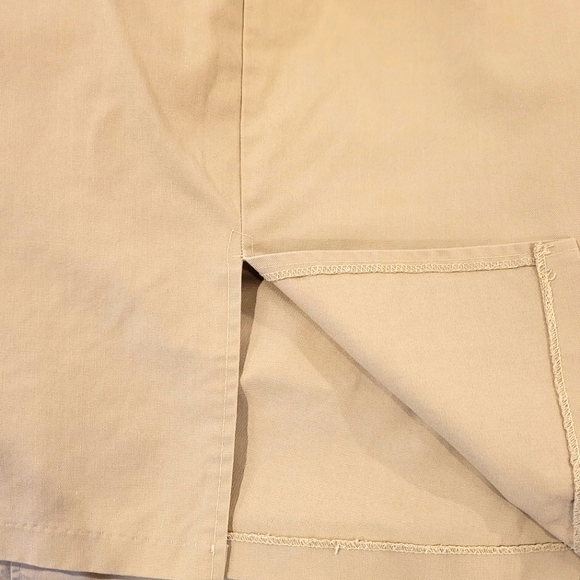 VINTAGE CHIC COTTON TWILL SKIRT - Picture 7 of 8